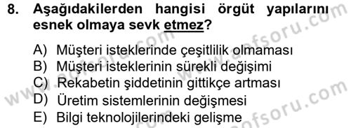 Kriz İletişimi Ve Yönetimi Dersi 2012 - 2013 Yılı (Final) Dönem Sonu Sınav Soruları 8. Soru