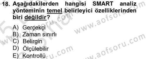 Kriz İletişimi Ve Yönetimi Dersi 2014 - 2015 Yılı Tek Ders Sınav Soruları 18. Soru