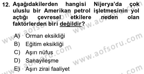 Kriz İletişimi Ve Yönetimi Dersi 2018 - 2019 Yılı 3 Ders Sınav Soruları 12. Soru