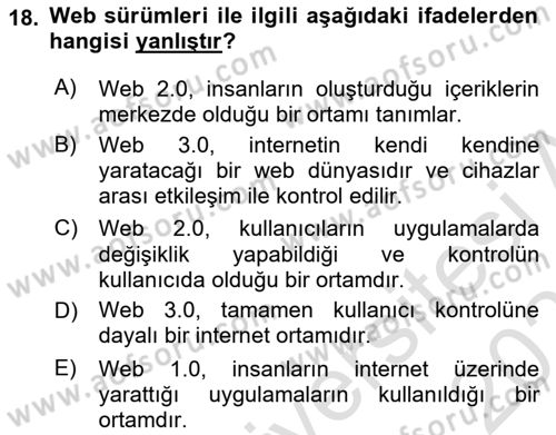 Kriz İletişimi Ve Yönetimi Dersi 2024 - 2025 Yılı (Final) Dönem Sonu Sınav Soruları 18. Soru
