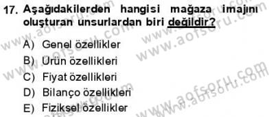 Kurumsal İletişim Dersi 2013 - 2014 Yılı (Vize) Ara Sınav Soruları 17. Soru