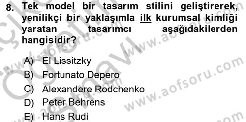 Kurumsal İletişim Dersi 2016 - 2017 Yılı 3 Ders Sınav Soruları 8. Soru