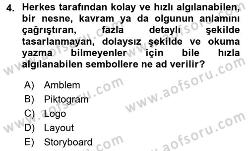 Kurumsal İletişim Dersi 2021 - 2022 Yılı (Final) Dönem Sonu Sınav Soruları 4. Soru