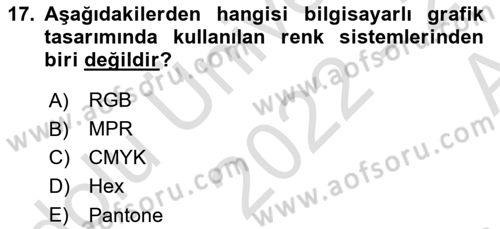Kurumsal İletişim Dersi Ara Sınavı Deneme Sınav Soruları 17. Soru