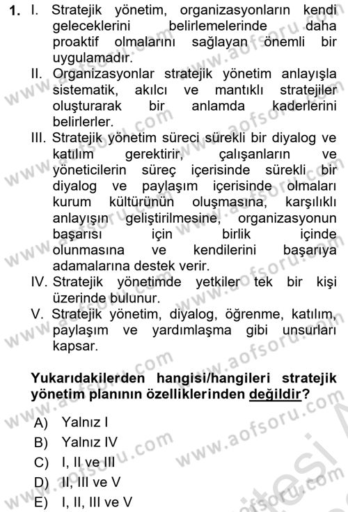 Kurumsal İletişim Dersi 2022 - 2023 Yılı (Final) Dönem Sonu Sınav Soruları 1. Soru