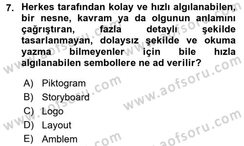 Kurumsal İletişim Dersi 2022 - 2023 Yılı Yaz Okulu Sınav Soruları 7. Soru