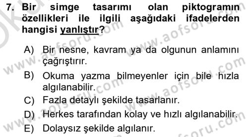 Kurumsal İletişim Dersi 2023 - 2024 Yılı Yaz Okulu Sınav Soruları 7. Soru