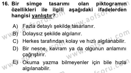 Kurumsal İletişim Dersi 2024 - 2025 Yılı (Vize) Ara Sınav Soruları 16. Soru