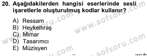 Kültürlerarası İletişim Dersi 2014 - 2015 Yılı (Vize) Ara Sınav Soruları 20. Soru