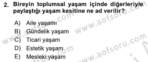Kültürlerarası İletişim Dersi 2024 - 2025 Yılı (Final) Dönem Sonu Sınav Soruları 2. Soru