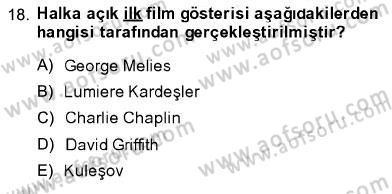 Toplum ve İletişim Dersi 2013 - 2014 Yılı (Vize) Ara Sınav Soruları 18. Soru