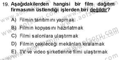 Toplum ve İletişim Dersi 2013 - 2014 Yılı (Vize) Ara Sınav Soruları 19. Soru