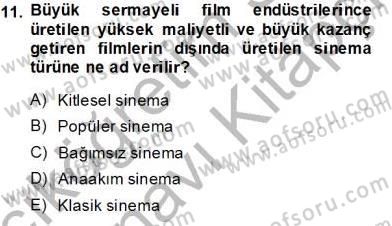 Toplum ve İletişim Dersi 2013 - 2014 Yılı Tek Ders Sınav Soruları 11. Soru