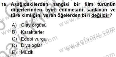 Toplum ve İletişim Dersi 2015 - 2016 Yılı (Vize) Ara Sınav Soruları 18. Soru