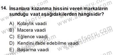 Dijital İletişim ve Yeni Medya Dersi 2013 - 2014 Yılı (Final) Dönem Sonu Sınav Soruları 14. Soru