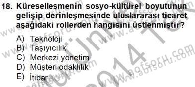 Dijital İletişim ve Yeni Medya Dersi 2013 - 2014 Yılı Tek Ders Sınav Soruları 18. Soru