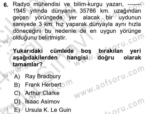 Dijital İletişim ve Yeni Medya Dersi 2023 - 2024 Yılı Yaz Okulu Sınav Soruları 6. Soru