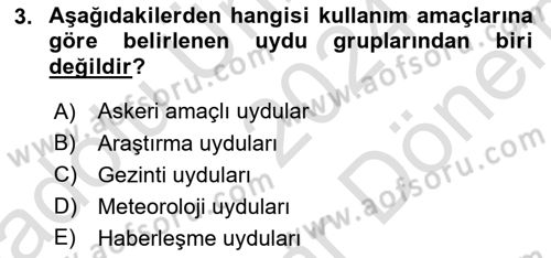 Dijital İletişim ve Yeni Medya Dersi 2024 - 2025 Yılı (Final) Dönem Sonu Sınav Soruları 3. Soru