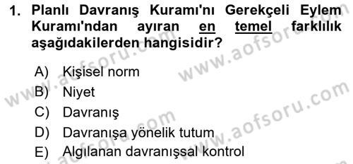 İkna Edici İletişim Dersi 2022 - 2023 Yılı (Final) Dönem Sonu Sınav Soruları 1. Soru