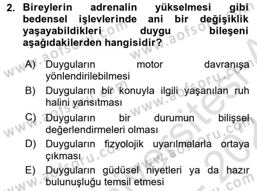 İkna Edici İletişim Dersi 2023 - 2024 Yılı (Final) Dönem Sonu Sınavı 2. Soru