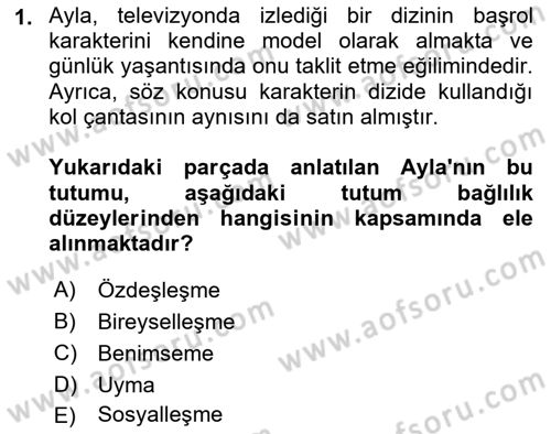 İkna Edici İletişim Dersi 2024 - 2025 Yılı (Final) Dönem Sonu Sınav Soruları 1. Soru
