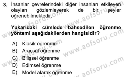İkna Edici İletişim Dersi 2024 - 2025 Yılı (Final) Dönem Sonu Sınav Soruları 3. Soru