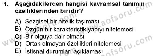 İletişim Araştırmaları Dersi 2012 - 2013 Yılı (Final) Dönem Sonu Sınav Soruları 1. Soru