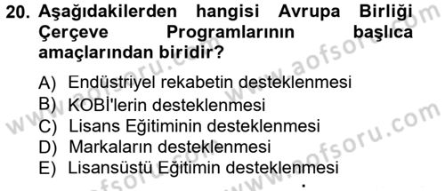 İletişim Araştırmaları Dersi 2012 - 2013 Yılı (Final) Dönem Sonu Sınav Soruları 20. Soru