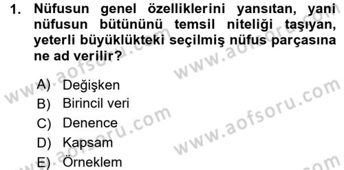 İletişim Araştırmaları Dersi 2015 - 2016 Yılı (Vize) Ara Sınav Soruları 1. Soru