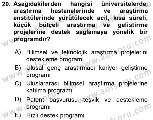 İletişim Araştırmaları Dersi 2015 - 2016 Yılı Tek Ders Sınav Soruları 20. Soru