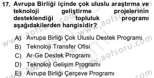 İletişim Araştırmaları Dersi 2016 - 2017 Yılı (Final) Dönem Sonu Sınav Soruları 17. Soru