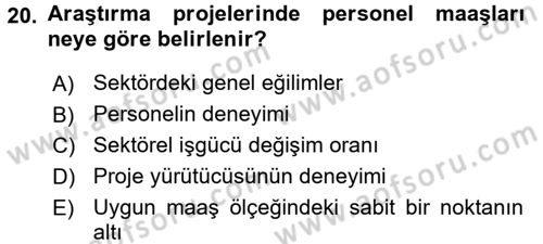 İletişim Araştırmaları Dersi 2017 - 2018 Yılı 3 Ders Sınav Soruları 20. Soru