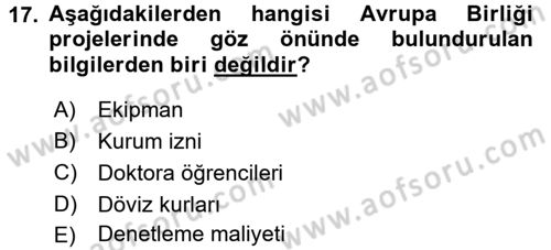 İletişim Araştırmaları Dersi 2017 - 2018 Yılı (Final) Dönem Sonu Sınav Soruları 17. Soru
