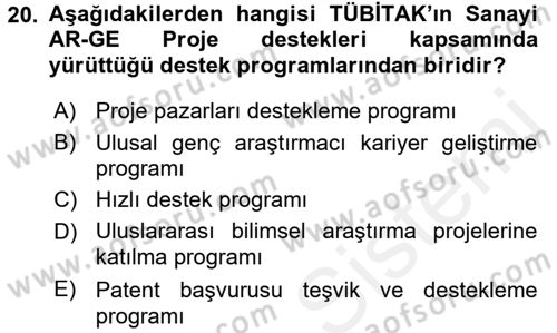 İletişim Araştırmaları Dersi 2017 - 2018 Yılı (Final) Dönem Sonu Sınav Soruları 20. Soru