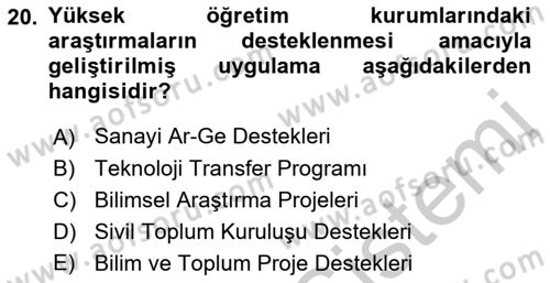 İletişim Araştırmaları Dersi 2018 - 2019 Yılı Yaz Okulu Sınav Soruları 20. Soru