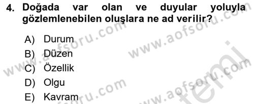 İletişim Araştırmaları Dersi 2019 - 2020 Yılı (Vize) Ara Sınavı 4. Soru