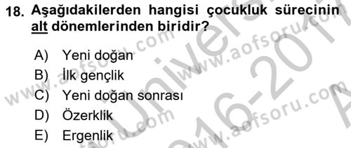 Sağlık Kurumlarında İletişim Dersi 2016 - 2017 Yılı (Vize) Ara Sınav Soruları 18. Soru