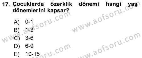 Sağlık Kurumlarında İletişim Dersi 2017 - 2018 Yılı (Vize) Ara Sınav Soruları 17. Soru
