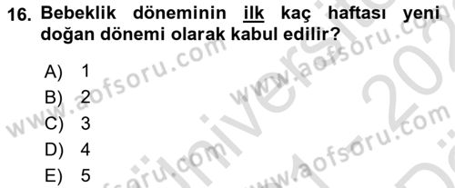 Sağlık Kurumlarında İletişim Dersi 2021 - 2022 Yılı (Vize) Ara Sınav Soruları 16. Soru