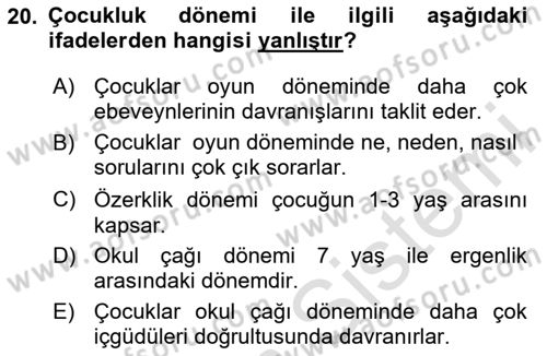 Sağlık Kurumlarında İletişim Dersi 2024 - 2025 Yılı (Vize) Ara Sınav Soruları 20. Soru