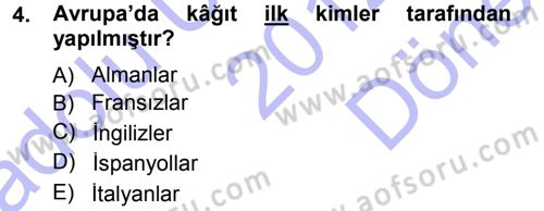 İletişim Ortamları Tasarımı Dersi 2012 - 2013 Yılı (Final) Dönem Sonu Sınav Soruları 4. Soru