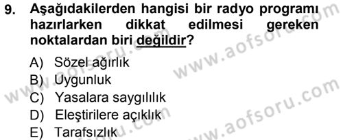 İletişim Ortamları Tasarımı Dersi 2012 - 2013 Yılı (Final) Dönem Sonu Sınav Soruları 9. Soru