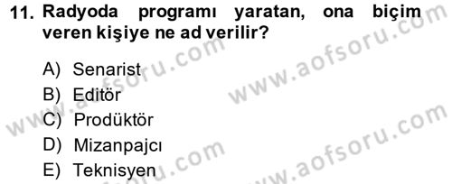 İletişim Ortamları Tasarımı Dersi 2013 - 2014 Yılı (Final) Dönem Sonu Sınav Soruları 11. Soru