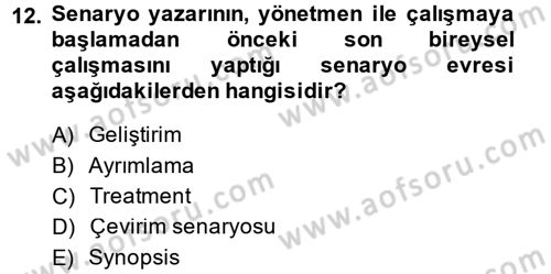 İletişim Ortamları Tasarımı Dersi 2013 - 2014 Yılı Tek Ders Sınav Soruları 12. Soru