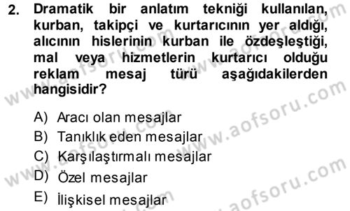 İletişim Ortamları Tasarımı Dersi 2013 - 2014 Yılı Tek Ders Sınav Soruları 2. Soru
