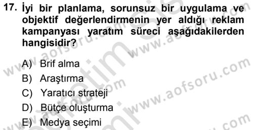 İletişim Ortamları Tasarımı Dersi 2014 - 2015 Yılı Tek Ders Sınav Soruları 17. Soru