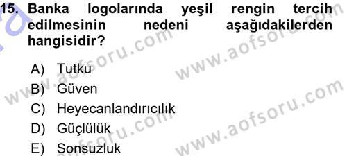 İletişim Ortamları Tasarımı Dersi 2015 - 2016 Yılı (Vize) Ara Sınav Soruları 15. Soru