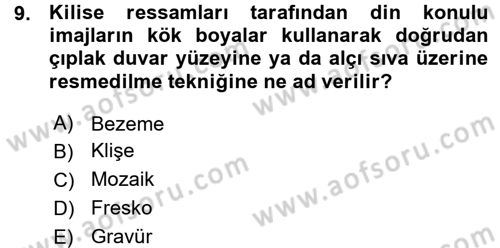 İletişim Ortamları Tasarımı Dersi 2015 - 2016 Yılı (Vize) Ara Sınav Soruları 9. Soru