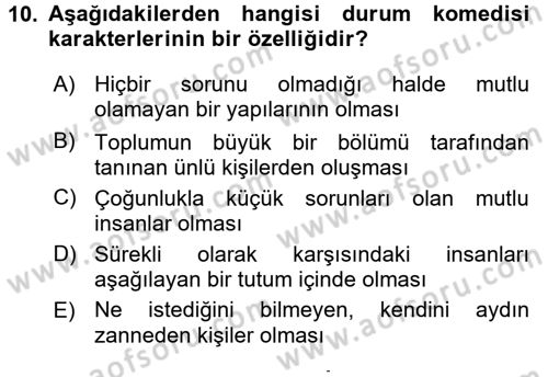 İletişim Ortamları Tasarımı Dersi 2015 - 2016 Yılı (Final) Dönem Sonu Sınav Soruları 10. Soru