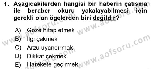 İletişim Ortamları Tasarımı Dersi 2015 - 2016 Yılı Tek Ders Sınav Soruları 1. Soru